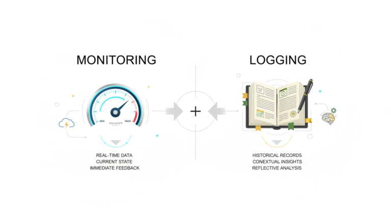 Monitoring vs Logging là gì trong lập trình.